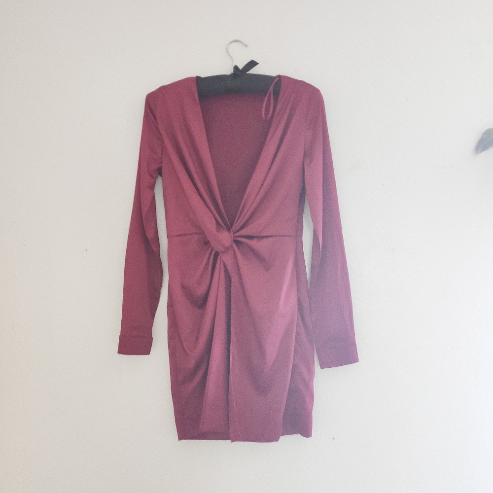 Fashion Nova knotted dress